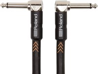 Roland Black-Serie Patch/Pedal-Kabel &ndash; Patch/Pedal-Kabel &ndash; gewinkelte