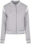 Urban Classics Damen Ladies College Sweat Jacket