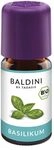 Baldini Bio Basilikum&ouml;l 5ml - 100% Naturreines &Auml;therisches &Ouml;l -