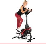 HAMMER Cross Stepper, Mix aus Crosstrainer- und Stepper-Workout, Tablet- und