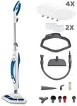 Polti Vaporetto SV460 Double, 2-in-1-Dampfreiniger mit tragbarem Handdampfreiniger,