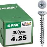 Flachr&uuml;ckwandkopf f&uuml;r R&uuml;ckw&auml;nde, 4,0 x 25, 300 St&uuml;ck, Vollgewinde,