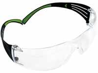 3M SecureFit Schutzbrille SF401AF, klar – Arbeitsschutzbrille mit Anti-Fog- &