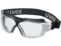 Uvex Pheos CX2 Supravision Extreme Schutzbrille - Transparent/Schwarz-Weiß