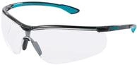 Uvex Sportstyle Schutzbrille Supravision Extreme Transparent/Schwarz, Petrol