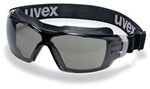 uvex Pheos cx2 sonic Schutzbrille, Carbonglas, Grau, Rahmen aus Kunststoff,