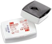 2-Teilig Filter f&uuml;r St&auml;ube 3M Artikel-Nr.6035 P3 P2 f&uuml;r Maske-Serien 6000 und 7000