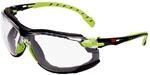 3M Solus Safety Glasses, Gr&uuml;n/Schwarz frame, Scotchgard Anti-Fog, Clear Lens,