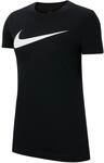 Nike Damen W Nk Df Park20 Tee Hbr T-Shirt, Black/White, M EU