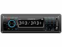Majestic DAB-443 RDS FM/DAB+ PLL Autoradio Bluetooth, CD/MP3-Player, USB/SD/AUX-IN,