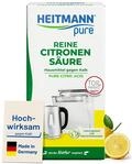 HEITMANN pure Reine Citronens&auml;ure 350 g | Vielseitiger Entkalker f&uuml;r K&uuml;che & Bad 