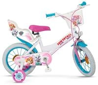 TOIMSA Fahrrad 14 Zoll Paw Patrol Skye und Everest