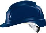 Uvex Pheos B-WR Schutzhelm - Bel&uuml;fteter Arbeitshelm f&uuml;r die Baustelle - Blau Blau