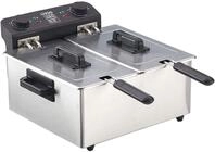 Doppelfritteuse 2x3l 3300w Edelstahl - doc217