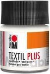 Marabu 17150005070 - Textil Plus wei&szlig; 50 ml, volldeckende Stoffmalfarbe f&uuml;r...