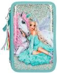 Depesche 11180 TOPModel Fantasy - Gef&uuml;llte 3-fach Federtasche im Icefriends Design,