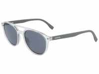 Lacoste Unisex L881s-057 Sunglasses, Crystal / Grey, Einheitsgröße EU