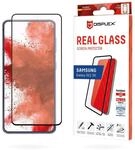 Displex Full Cover Panzerglas (10H) f&uuml;r Samsung Galaxy S21 5G, Eco-Montagerahmen,