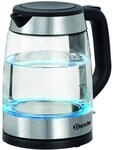 Bartscher Wasserkocher 1,7 Liter 2200 Watt Glas - 200096