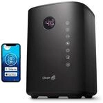 Luftbefeuchter mit UVC-Sterilisation, Ionisator und Aromatherapie! - Clean Air...