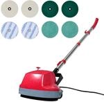 vidaXL Doppelkopf Bohnermaschine 5 in 1 180 W Profi Staubsauger Poliermaschine