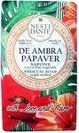 Nesti Dante Love & Care Ambra Papaver (Seife 250 g, Unisex, f&uuml;r alle Hauttypen