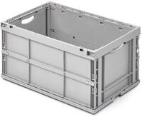 ALUTEC M&Uuml;NCHEN Faltbox aus Kunststoff (Inhalt 64 l, Au&szlig;enma&szlig;e (LxBxH) 600 x 400 x