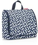 reisenthel toiletbag XL Signature Navy - praktischer Kulturbeutel mit Haken,