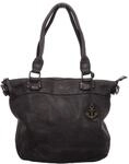 Harbour 2nd | Bianca | Shopper - schwarz | ash, Farbe:schwarz, Gr&ouml;&szlig;e:1