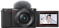 Sony ZV-E10 Systemkamera mit 16&ndash;50mm Objektiv (APS-C) &ndash; 4K-Video,...