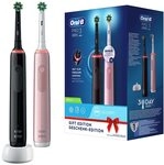 Oral-B PRO 3 3900 Elektrische Zahnb&uuml;rste/Electric Toothbrush, Doppelpack, mit 3