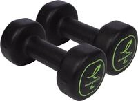 Energetics Neoprene Dumb. Pairs Hanteln Black/Yellow 2X1,0