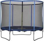 HOMCOM Trampolin mit Sicherheitsnetz Gartentrampolin f&uuml;r Innen- und Au&szlig;enbereich