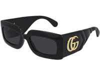 Gucci Sonnenbrillen GG0811S Black/Grey 53/21/145 Damen