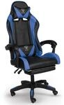TRISENS Gaming-Stuhl mit Fu&szlig;st&uuml;tzen - B&uuml;rostuhl ergonomisch stufenlos...