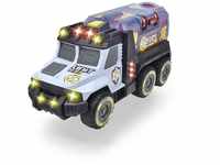 Dickie Toys Money Truck, Geld Transporter, mit Geheimfach & abnehmbaren Safe mit