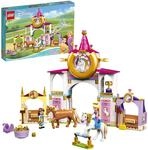 LEGO 43195 Disney Princess Belles und Rapunzels k&ouml;nigliche St&auml;lle