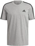 adidas Herren M 3s Sj T Shirt, Medium Grey Heather, XXL EU
