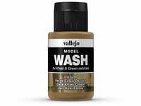 Vallejo 35 ml, Wash-Farbe für Modellbau Dark Khaki Green