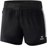 Erima Damen Squad Kurze Trainingsshort (1152005), schwarz/Silver Grey, 42
