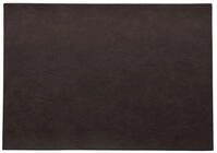 ASA Tischset Vegan Leather Black Coffee 46 x 33 cm
