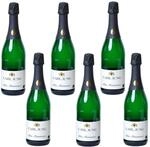 6x Carl Jung Mousseux Bio 0,75 Ltr. alkoholfreier Schaumwein mit MHD