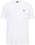 IRIEDAILY Herren Bio-Baumwoll Sommer T-Shirt - Chestflag Tee in Wei&szlig;, L