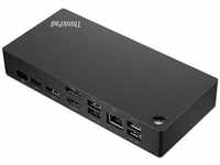 Lenovo ThinkPad Universal USB-C Dockingstation 40AY0090EU, schwarz