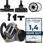 Zeegma Zonder Base Jet Staubsauger beutellos mit Set von Aufs&auml;tzen | Leistung 899W