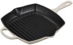 LE CREUSET Signature Gusseisen-Grillpfanne, Quadratisch, 26 cm, F&uuml;r alle Herdarten