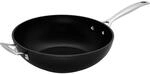 Le Creuset Aluminium-Antihaft Wok-Pfanne mit Gegengriff, &Oslash; 30 cm, F&uuml;r alle