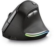 Trust Bayo Kabellose Vertikale Maus, Wiederaufladbare Ergonomische Maus, 800-2400