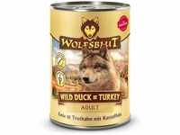 Wolfsblut Wild Duck & Turkey Hundefutter für Erwachsene, 395 g, 6 Stück