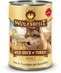 WOLFSBLUT &ndash; Wild Duck & Turkey Adult | Nassfutter mit nat&uuml;rlichen Zutaten und